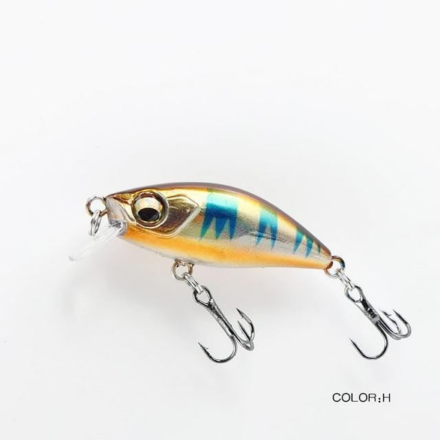 Bingirl 5cm 4.9g Sinking Artificial Fishing Lures 3d Simulation Model High Strength Hard Fake Bait With Treble Hooks