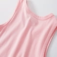 thumbnail image 6 of Hbhpov Toddler Girls' Undershirts，Cotton Layering Tank Tops，4 Pack，Sizes 2-8, 6 of 7