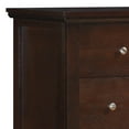 thumbnail image 6 of Glory Furniture Hammond 5 Drawer Chest in Cappuccino, 6 of 6