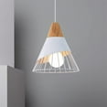 thumbnail image 4 of Scandinavian Style Pendant Lights for Home Use, Modern Industrial Pendant Light with Adjustable Hanging Height, Compatible with Various Decor Styles for Cafes Bars Clubs, 4 of 5