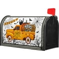 thumbnail image 3 of Happy Halloween Spooky Ghost Truck Mailbox Covers Magnetic Black Halloween and Outdoor Mailbox Cover Standard Size 18 X 21 Holiday Mailbox Wrap Post Letter Box Cover Decorative for Home Garden, 3 of 6