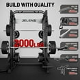thumbnail image 6 of FORGEMUS Smith Machine Power Cage, 2000LBS All-in-One Squat Rack Multi-Function Home Gym System with Cable Crossover System for Adult, 6 of 10