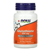 Glutathione, 500 mg, 30 Veg Capsules, NOW Foods