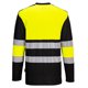 thumbnail image 2 of Portwest - Camiseta PW3 de Algodón para Hombre (Amarillo, Negro), 2 of 2