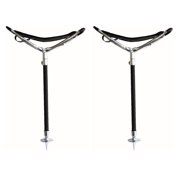 Horse Farrier Tool Lot of 2 Golf Spectator Adjustable Folding Outdoor Seat Stick Chair 98471Lot2