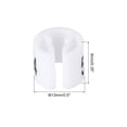 thumbnail image 2 of Uxcell Clothes Hanger Marker Sizer Garment Markers Tag (Number 54, White)for Clothing Color Coding, Pack of 100 Pcs, 2 of 6