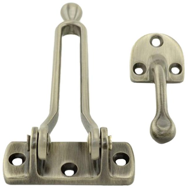 Baldwin 0250151 Security Door Guard, Antique Nickel