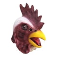 thumbnail image 3 of Máscara de de Halloween para hombre, máscara de animal de látex para actuación, accesorio para fiesta, 3 of 8
