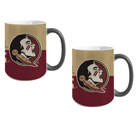 Florida State Seminoles Two-Pack 15oz. Reveal Mug Set