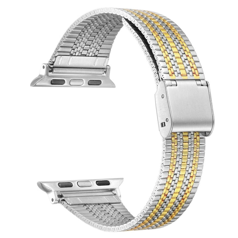 Posh Tech★細身メッシュxゴールドのApple Watchストラップ Posh Tech Eliza Stainless Steel Band for Apple Watch sizes