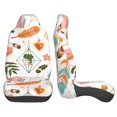 thumbnail image 4 of XMXT 2Pcs Car Seat Cover Decor Protector, Boho Decorative Feathers Front Seat Covers for Cars SUVs, Universal Fit, 4 of 9