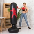 thumbnail image 4 of 5.2ft Inflatable PVC Boxing Bag Inflatable Punching Bag Fitness Boxing Target Bag, 4 of 6