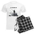 thumbnail image 6 of CafePress - Fly Fishing Men's Light Pajamas - Men's Light Loose Fit Cotton Pajama Set, 6 of 7