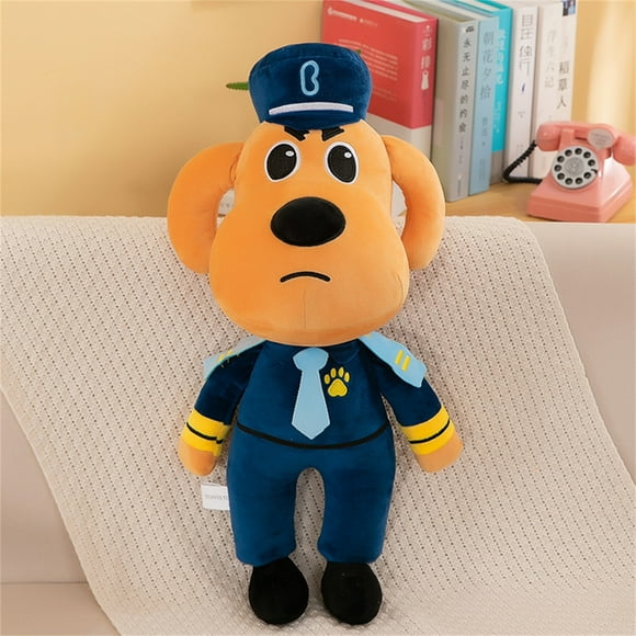 NAOJIE Poupée en Peluche Labrador Sheriff de 23,6 Po & Jouet en Peluche Mignon et Amusant & Cadeaux d'Anniversaire et de Fête pour Enfants-YellowSheriff Labrador ToysSheriff Labrador Peluche Poupée Bébé pour Tout-Petits 1-3