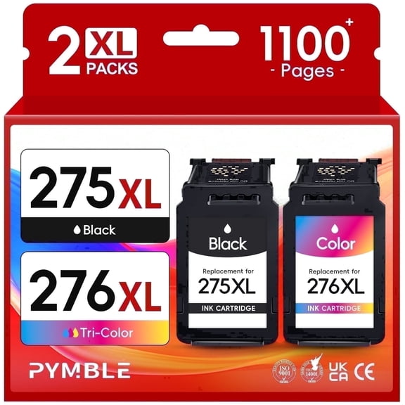 275 Ink Cartridges for Canon ink 275 and 276 Compatible for Canon PG 275 Black Ink Cartridge for printer ink for Pixma TS3522 TS3520 TS3500 TR4722