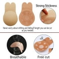 thumbnail image 5 of Fashion Rabbit Ear Strapless Invisible Bras Self Adhesive Push-Up Bra Silicone Nipple Covers, 5 of 6