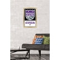 thumbnail image 2 of NBA Sacramento Kings - Logo 21 Wall Poster, 14.725" x 22.375", Framed, 2 of 3