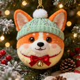 thumbnail image 1 of CREATITOY 1 Pc Dog Charm - Cute Hanging Accessory for Bags & Keys, 1 of 2