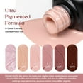 thumbnail image 3 of Set de esmaltes en gel Beetles Nude Symphony, 6 colores, para mujer, 3 of 7