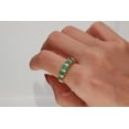 thumbnail image 5 of Gin & Grace 14KT YG Emerald and Diamond Accent Ring., 5 of 6