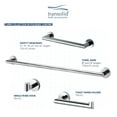 thumbnail image 2 of Transolid Tph Turin Wall Mounted Toilet Paper Holder - Brushed Stainless, 2 of 7
