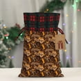 thumbnail image 5 of Rocae Beautiful Ethnic African Women Print Christmas Drawstring Linen Gift Bag with Drawstrings Treat Bag Goody Present Bags for Christmas Party Favor, 5 of 8