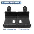 thumbnail image 4 of 2 Pcs Front Tow Hook D Ring Mount Bracket Tow Hook Bracket for Toyota Tacoma 2009-2021 Bumper D-Ring Shackle Bracket, 4 of 6