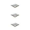 thumbnail image 4 of VONKY Soft And Comfortable Square Chair Cushion For Fitting Simple And Easy-care Anti-slide Seat Cushions Grey Triangles 3Set, 4 of 6