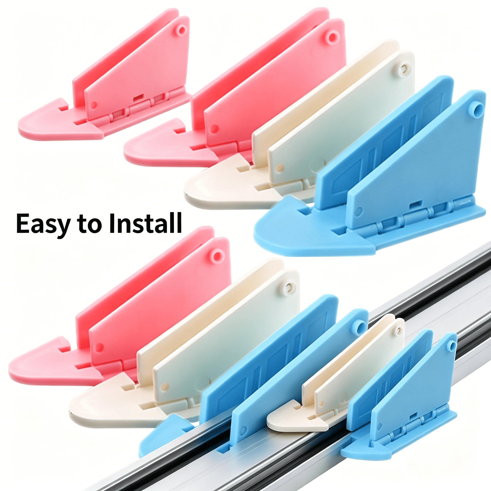XIRQI 2026 New Baby Safety Window Window Safety Lock Baby Safety Window Lock Used for Sliding Window Door Child Safety Lock for Terrace Anti Pinch Wardrobe Lock Sliding Door Window Protection Lock