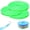 Green 3 Pcs, variant on Windproof Clothesline with Hooks, 32 ft Retractable Portable Clothesline for Indoor and Outdoor Use, Non-Slip Travel and Camping Clothes Drying
