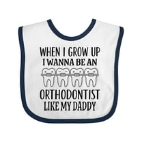 Inktastic Future Orthodontist Baby Boys or Girls Baby Bib