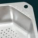 thumbnail image 2 of Cesta Coladora Fregadero Acero Inoxidable Con Ventosa para (plata), 2 of 9