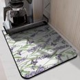 thumbnail image 2 of Washable Rubber Multicolored Flower Leaves Dish Drying Mats for Kitchen Counter Home Large Coffee Bar Pad Accessories and Decor for Utensils Stemware 18''x24'', 2 of 7
