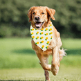 thumbnail image 4 of 12 Pieces Dog Bandana Scarf Washable Triangular Bibs Pet Adjustable Washable Kerchief Dog Bandana, 4 of 5