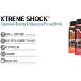 thumbnail image 5 of Xtreme Shock RTD Pre-Workout Energy Drink, Grape, Sugar Free 12 fl oz, Pack of 12, 5 of 5