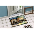 thumbnail image 4 of Carolines Treasures DAC2994JMAT 0.15 x 24 x 36 in. Turtles Tortoises Rectangle Doormat, 4 of 5