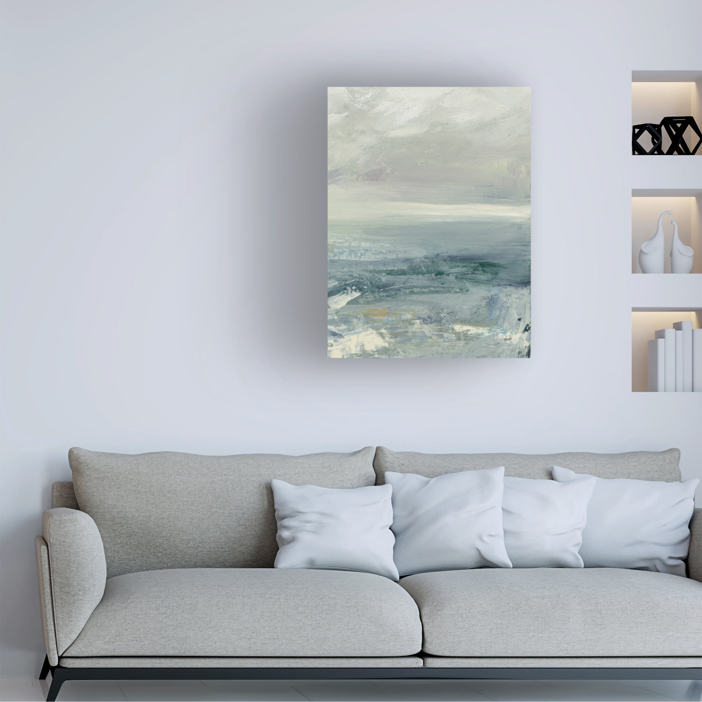 Julia Purinton 'Waves III' Canvas Art