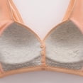 thumbnail image 7 of Xijirk Bras for Women Casual Button Down Breathable Top Bra Underwear Comfortable Wirefree Support Everyday Wear,36, 7 of 7