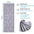 thumbnail image 2 of Purple Cartoon Unicorn Rainbow Cloud Moon Lollipop Hot Yoga Mat Towel Non Slip for Hot Yoga - Quick-Drying Yoga Mat Cover with 4 Corner Pockets with Travel Bag - Hot Yoga Towel Non Slip 70"x26", 2 of 6