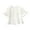 #01-White, variant on Toddler Baby Girls Ruffle T-Shirts Kids Bell Sleeve Blouse Girl Solid Color Tee Tops