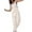 Beige, variant on SBYOJLPB Jumpsuits for Women Women's Solid Color Work Overalls Fashionable Casual Leggings Jumpsuit for Women White XL