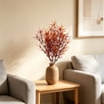 thumbnail image 2 of Fake Ferns, Realistic Artificial Persian Grass, Money, and Pteris Ferns, Fake Plants, Vase Stems, Artificial Flowers for Weddings, Fall and Thanksgiving, Home & All-Season Interior Decor, 2 of 6