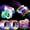 6 pcs, variant on 6PCS Glow in the Dark Party Supplies, LED Light Up Bracelets, Bachelorette Party Accessories Flashing Glow Bands for Halloween Concerts Festivals Carnival New Year Events