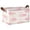 Pink-strawberries (2), variant on Foldable Iron Frame Open Home Storage Bins 16.9×11.4×10 Inch Waterproof Nice Cube Shelf Baskets White Strawberry