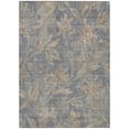 thumbnail image 2 of Addison Rugs Chantille Indoor/Outdoor Transitional Floral Gray Machine Washable Rectangle Rug, 9' x 12', 2 of 8