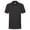 Black, variant on Mens Polycotton Pique Heavy Polo Shirt