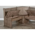 thumbnail image 2 of Pemberly Row Farmhouse Wood Breakfast Nook Set in Buckskin, 2 of 5