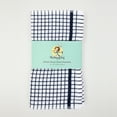 thumbnail image 5 of Arkwright Classic Checkered Dishcloth 8-Pack, Cotton Kitchen Dish Cloths, 13x13 in., Blue and White Check Pattern, 5 of 5
