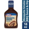 (4 pack) (4 Pack) Kraft Mesquite Smoke Barbecue Sauce, 18 oz Bottle