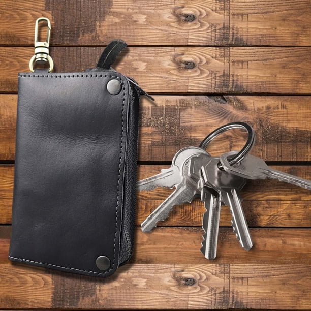 Bolsa para llaves de coche, organizador de llaves, cartera de